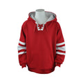 Youth Retro Hockey Hoodie With Lace (Style#HH3030BR)