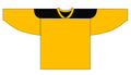 Adult Hockey Practice Jersey 2 (Style #HJ3600) - Navy / Orange / Gold