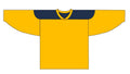 Adult Hockey Practice Jersey 2 (Style #HJ3600) - Navy / Orange / Gold