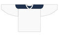 Adult 2 Tone Hockey Practice Jersey (Style #HJ3610) - Black / White