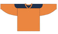 Adult Hockey Practice Jersey 2 (Style #HJ3600) - Navy / Orange / Gold