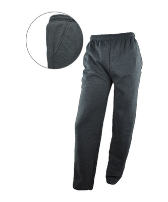 Adult Open Bottom Sweatpants with Pockets (Style#T2630PS)